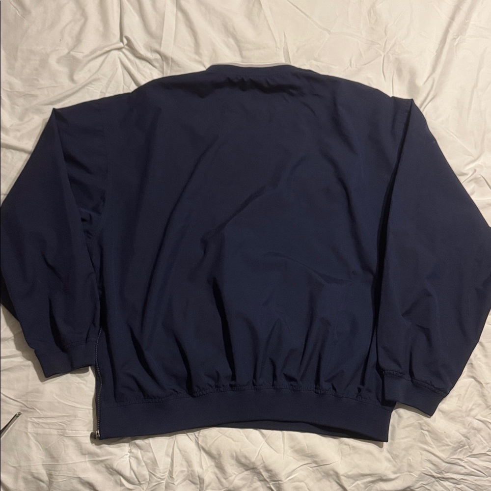 Vintage Team Nike Navy Georgetown V-neck Pullover Sz XL - Picture 5 of 5